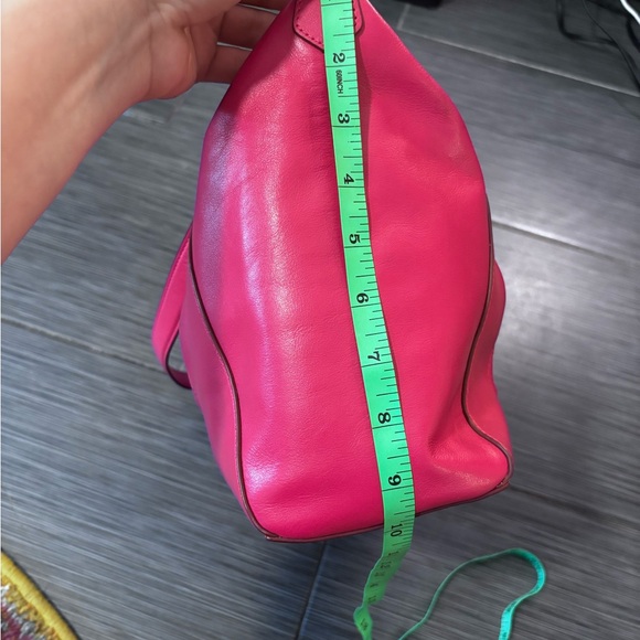 Coach Collette Leather Caryall Bag - Picture 10 of 11